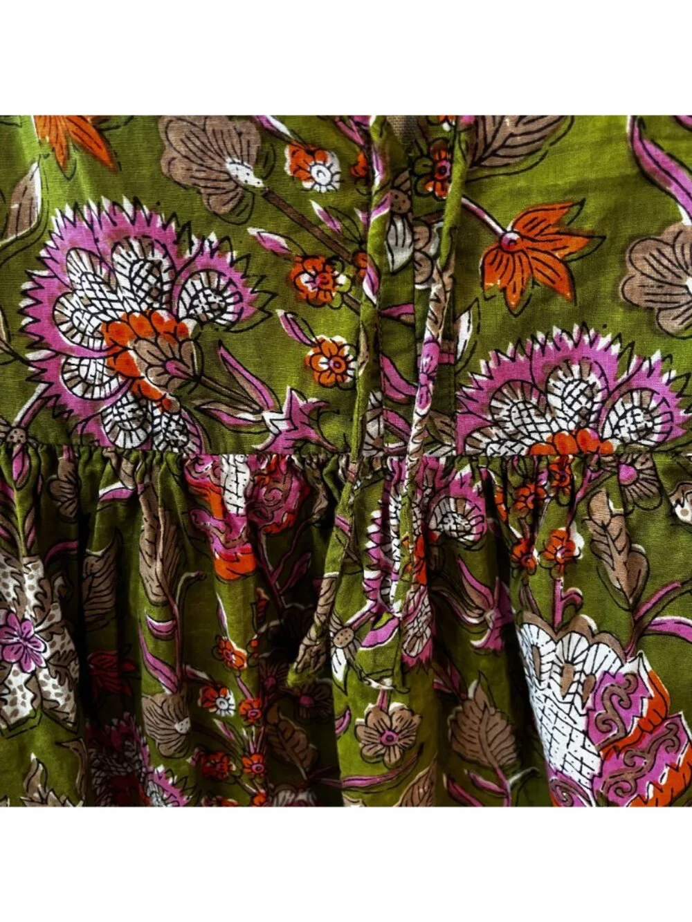 LE‎ BAZAR COASTAL Stellita Caftan in Pear Size XL